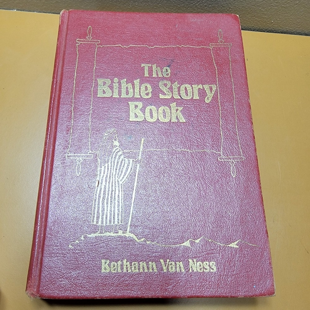 The Bible Story Book by Bethann Van Ness 1963 Hardcover Broadman Press